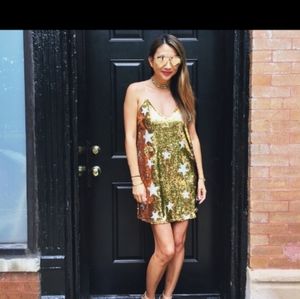Sequins star dress